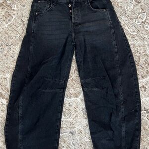 We The Free Women's Black Flare Jeans